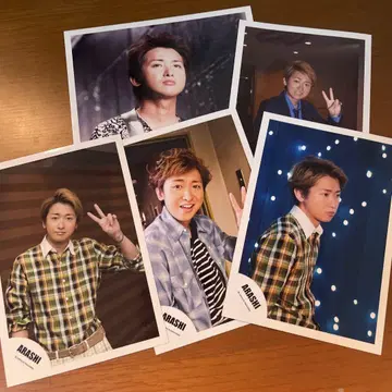 ARASHI 오노 사토시 사진 세트 5매