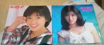 사카이 노리코 투어 팜플렛 1987년 1989년 2권 세트