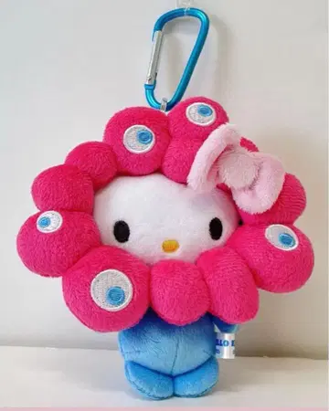 만박 한정판 미야쿠미야쿠 헬로키티 카라비너 키링 봉제 인형