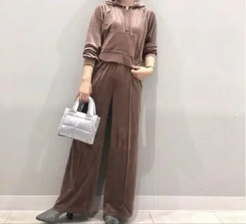 GU 베어 원단 셋업 핑크