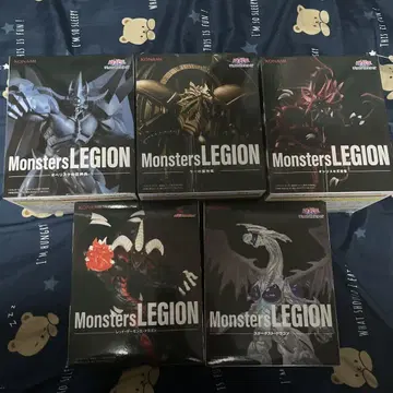 [ 미개봉 ] 유희왕 Monsters LEGION 5종 세트