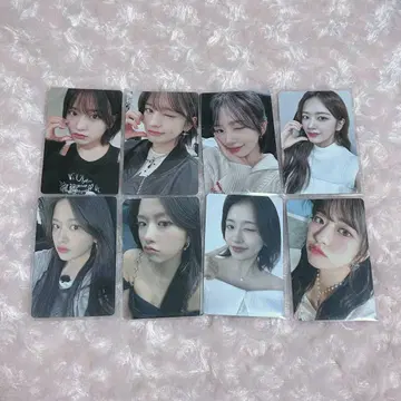 IVE 유진 회장 한정판 트레이딩 카드 세트