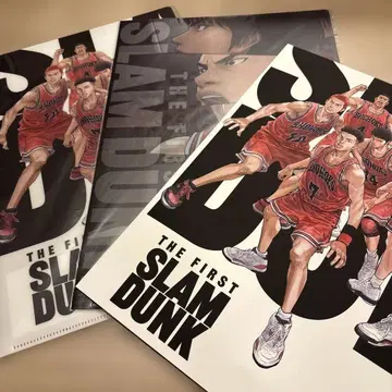 THE FIRST SLAM DUNK 부활 상영 팜플렛 클리어 파일