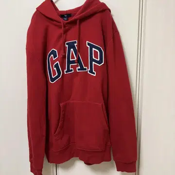 GAP 레드 후드티 L 사이즈