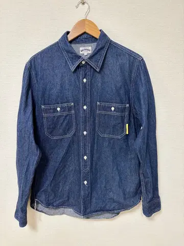 WILD WORKS 인디고 데님 긴팔 셔츠
