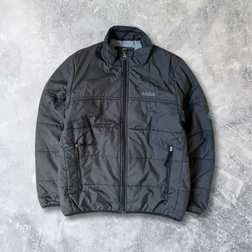 AIGLE 에이글 다운 자켓 패딩 자켓 블랙 S