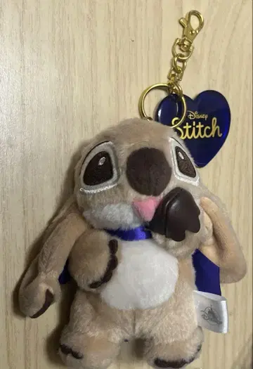 스티치 발렌타인 초콜릿 키체인