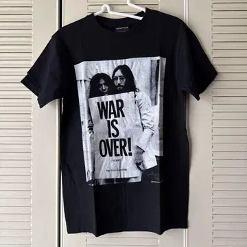 존 레논 오노 요코 WAR IS OVER! 그래픽 티셔츠