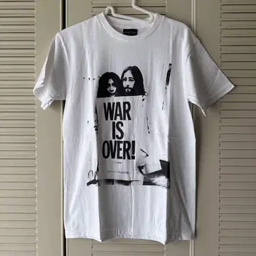 존 레논 오노 요코 WAR IS OVER! 티셔츠
