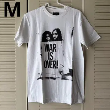 존 레논 오노 요코 WAR IS OVER! T셔츠 M 사이즈