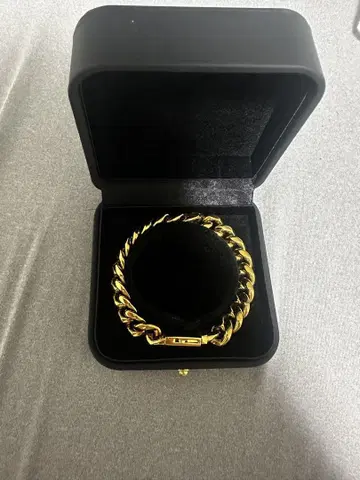 NASTYDOG 골드 체인 팔찌