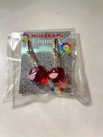 Murakami x Liquem 체리형 귀걸이