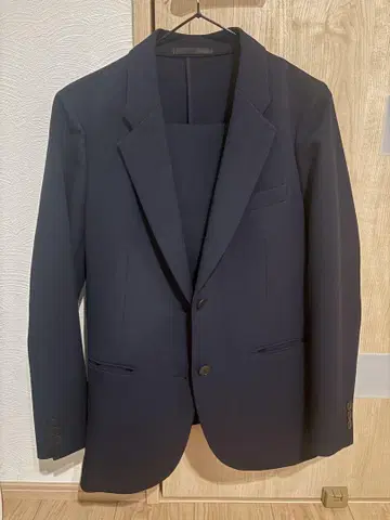 네이비 UNIQLO 감동 자켓 상하의 세트