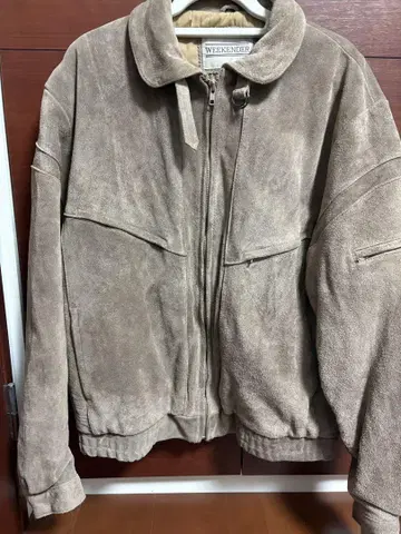 WEEKENDER 스웨이드 자켓