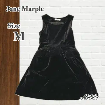 새상품급 Jane Marple 제인 마플 벨로아 원피스 M 사이즈