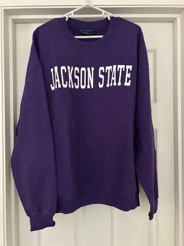 MV SPORT 엠브이 스포츠 퍼플 맨투맨 트레이닝복