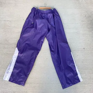 USED Champion 보라색 바스락 팬츠