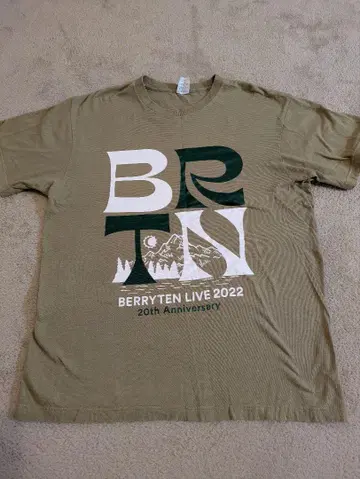 BERRYTEN LIVE 2022 티셔츠 20주년 기념 L 사이즈
