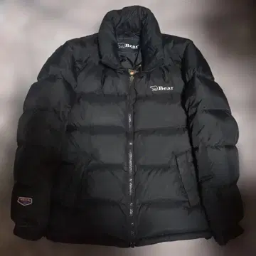 Bear 베어 블랙 리버서블 다운 자켓 L