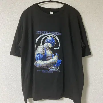 죠죠의 기묘한 모험 제5부 STICKY FINGERS 티셔츠