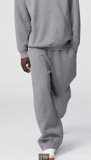 [ 미사용 새상품 ] UNIQLO:C 맨투맨 와이드 팬츠