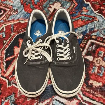 VANS 오센틱 그레이 스니커즈 빈티지 구제 의류