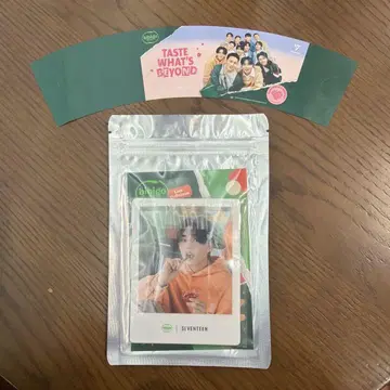 SEVENTEEN 비비고 포토카드 세트와 슬리브