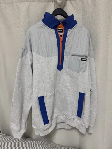 XLARGE 하프 지퍼 맨투맨 트레이닝복
