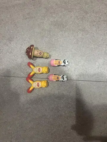 코비토즈칸 소프트 비닐 피규어 3종 5개