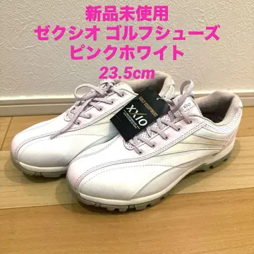 미사용 새상품 젝시오 골프화 핑크 화이트 23.5cm 여성용