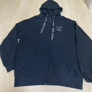 back number 원룸 파티 XL 후드티