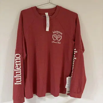 일본 미발매 lululemon 테니스 스크럽 긴팔 T셔츠 사이즈 8