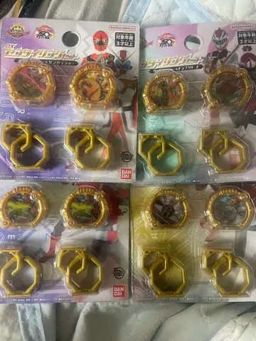 넘버원 전대 고쥬우쟈 센타이 반지 묶음 판매