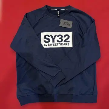 [ 새상품 ] 4XL 사이즈 SY32 박스 로고 크루 맨투맨 트레이닝복