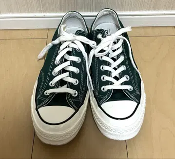 컨버스 척테일러 CT70 그린 24.5cm 스니커즈