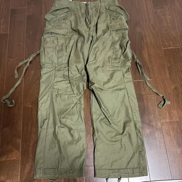 M-65 카고 팬츠 지혈끈 부착 알루미늄 지퍼