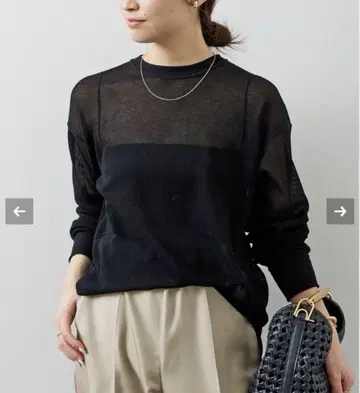 하자품 Deuxieme Classe Sheer Waffle 티셔츠
