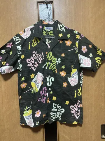 SunSunf DUKE KAHANAMOKU 아로하 셔츠 S 사이즈