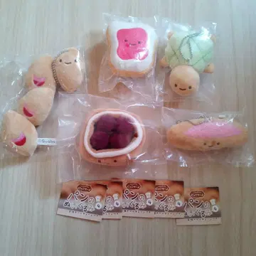 닛코리노 빵 봉제 인형 4 빵 봉제 인형 전종 컴플리트