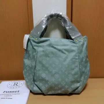 미사용 러셋 russet 토트백 동글동글한 모양이 귀여워요
