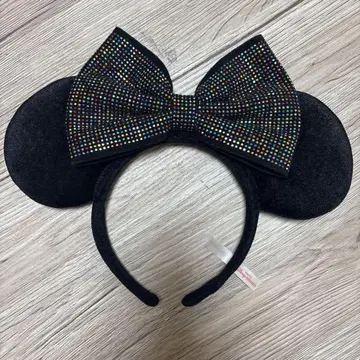 미키 모양 귀 달린 머리띠