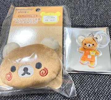 리락쿠마 스토어 리락쿠마는 오치~ 점장 인형 배지 메지루시 마스코트