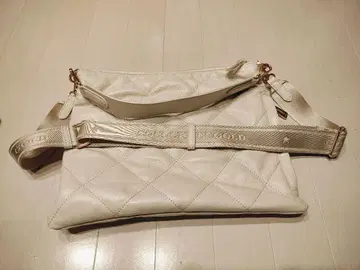 COCOGOLD 퀼팅 숄더백