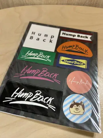 HumpBack 클리어 스티커 2018 hanamuke