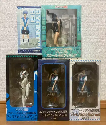 에반게리온 신극장판 피규어 아야나미 레이 5개 세트
