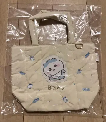 치이카와 (먼작귀) Chiikawa Baby 퀼팅 토트백 (하치와레)