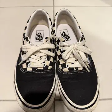 VANS 블랙 체크