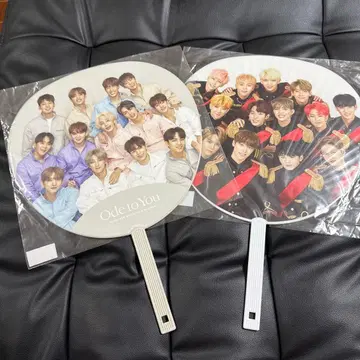 SEVENTEEN 부채 단체