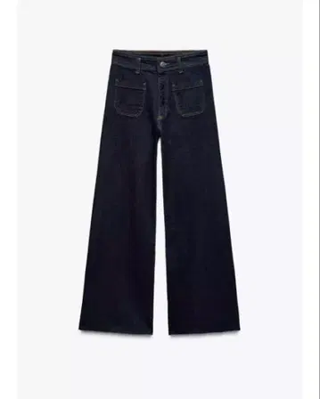 ZARA 자라 ZW COLLECTION WIDE-LEG 하이라이즈 데님