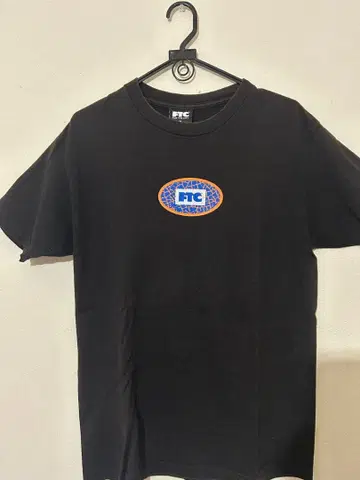 FTC 블랙 로고 T셔츠 M